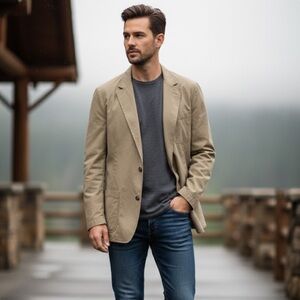 L.L. Bean Men's Tan Jacket